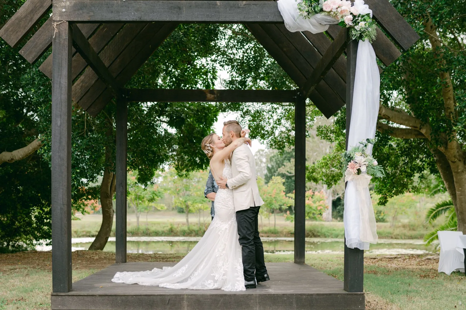 Bridal portrait, natural light